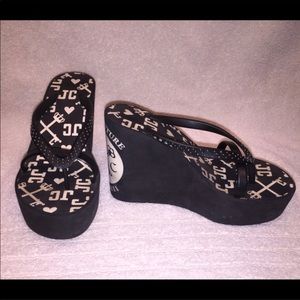 Juicy Wedge Flip flops *repost*